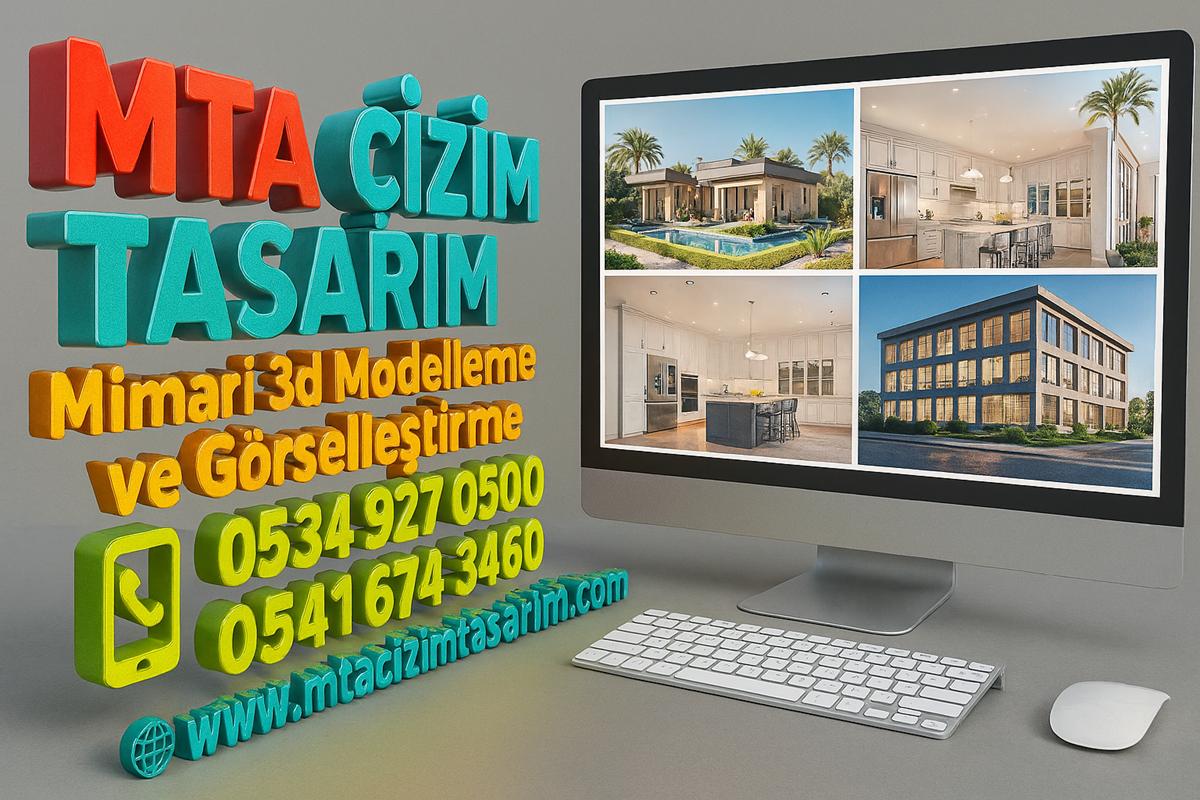 MTA MİMARİ 3D ÇİZİM TASARIM । Modelleme MTA MİMARİ 3D ÇİZİM TASARIM । Modelleme